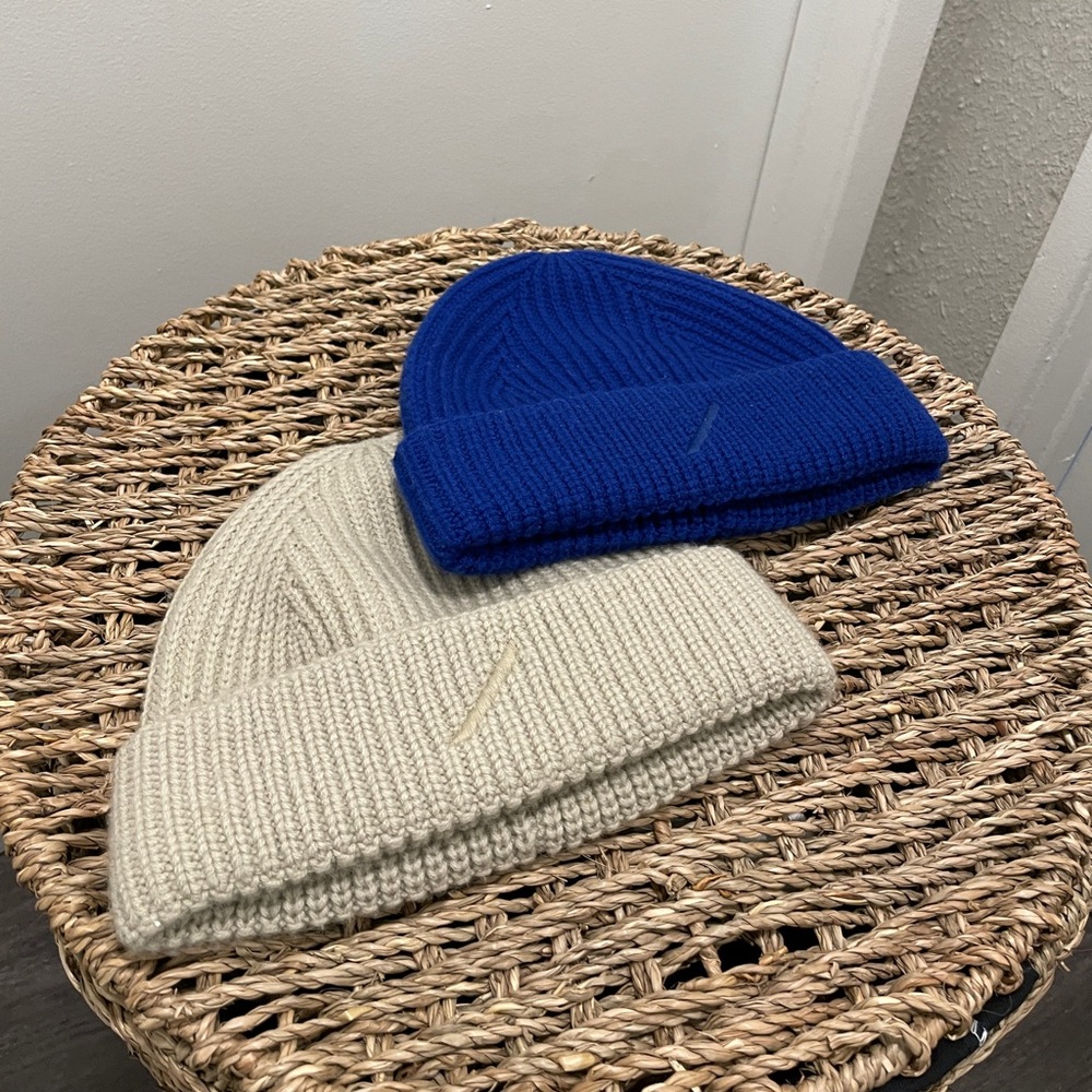Hill City Merino Cashmere Beanie (x2) unisex